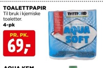 jem & fix Toalettpapir tilbud