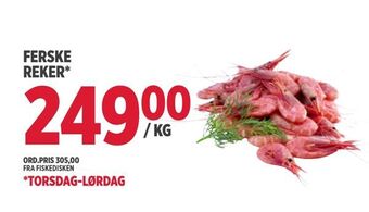 Jacobs Ferske reker tilbud