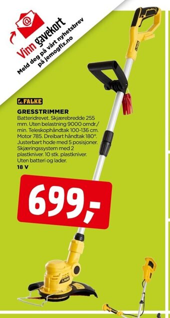 jem & fix Gresstrimmer tilbud