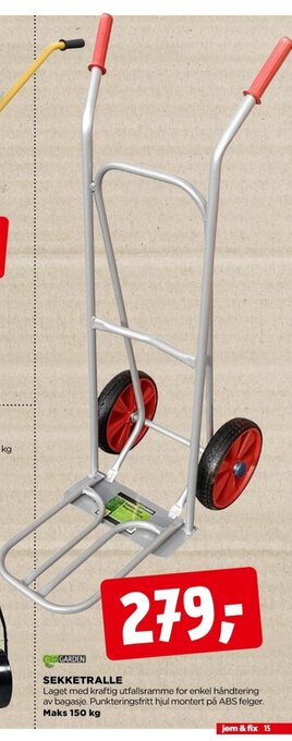 jem & fix Sekketralle tilbud