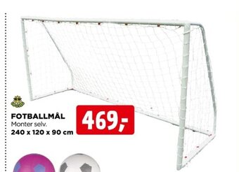 jem & fix Fotballmal tilbud
