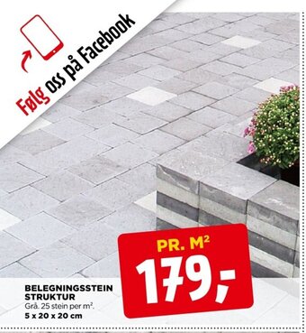 jem & fix Belegningsstein Struktur tilbud