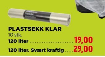jem & fix Plastsekk klar tilbud