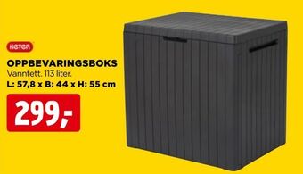 jem & fix Oppbevaringsboks tilbud