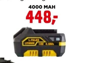 jem & fix Batteri 18 v tilbud