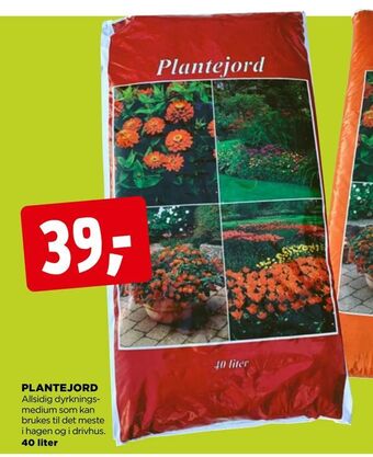 jem & fix Plantejord tilbud