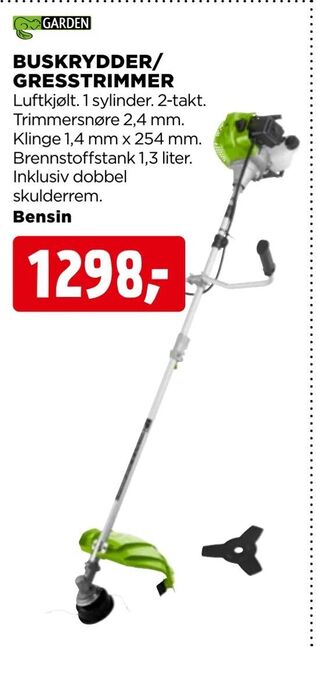 jem & fix Buskrydder/ gresstrimmer tilbud