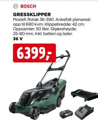 jem & fix Gressklipper tilbud