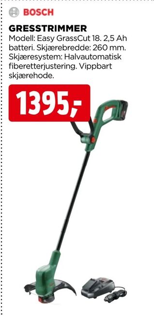 jem & fix Gresstrimmer tilbud