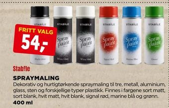 jem & fix Spraymaling tilbud