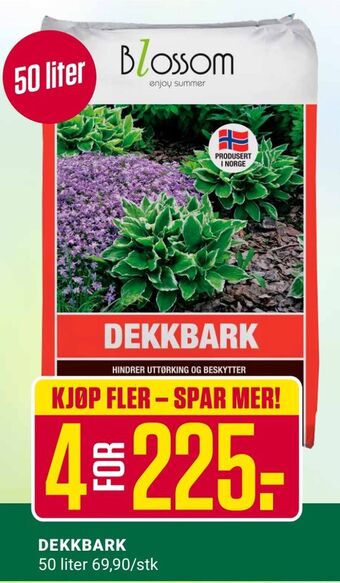 Europris Dekkbark tilbud