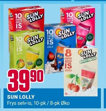 Europris Sun lolly tilbud