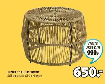 JYSK Jungledal sidebord tilbud