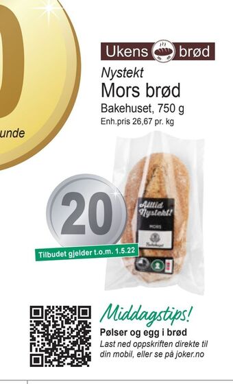 Joker Mors brød tilbud