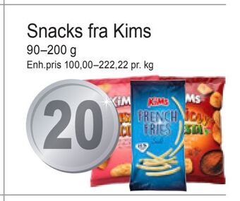 Joker Snacks fra Kims tilbud