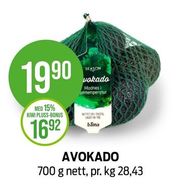 Kiwi Avokado tilbud