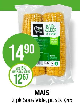 Kiwi Mais tilbud
