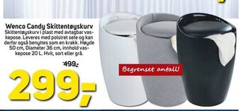 Megaflis Wenco Candy Skittentøyskurv tilbud