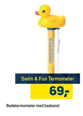 Megaflis Swim & Fun Termometer tilbud