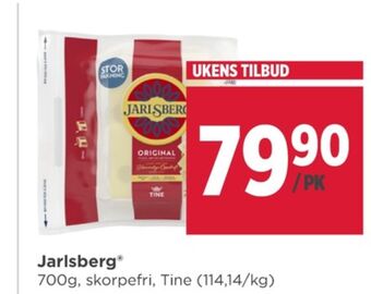 Meny Jarlsberg skæreost tilbud
