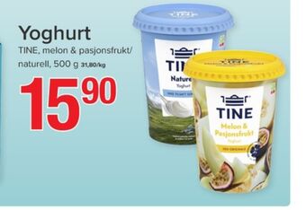 Spar Tine yoghurt tilbud