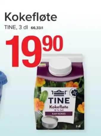 Spar Tine matfløte tilbud