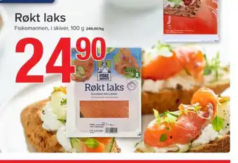 Spar Fiskemannen laks tilbud