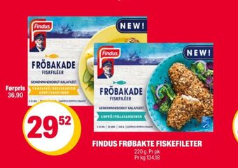 Coop Extra Findus ferdigretter tilbud