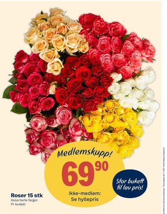 Coop Extra Ukjent bukett tilbud