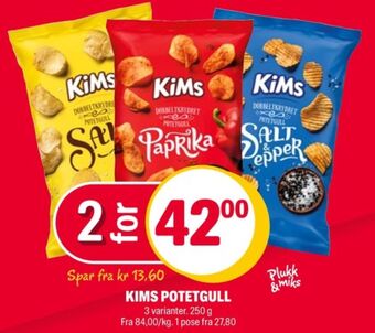 Coop Extra Kims chips tilbud
