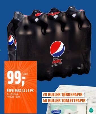 Coop Obs Pepsi max brus tilbud