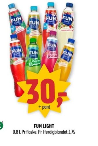 Coop Prix Fun light saft tilbud