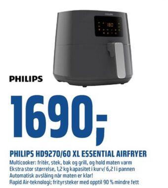 Coop Obs Philips airfryer tilbud