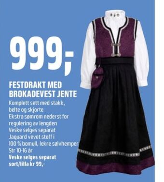 Coop Obs Ukjent festdrakt tilbud