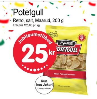 Joker Maarud chips tilbud