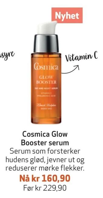 Apotek 1 Cosmica Glow Booster serum tilbud