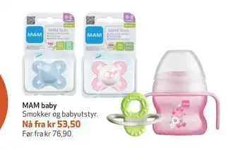 Apotek 1 MAM baby tilbud