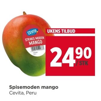 Meny Spisemoden mango tilbud