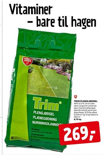 jem & fix Trim plengjødsel tilbud