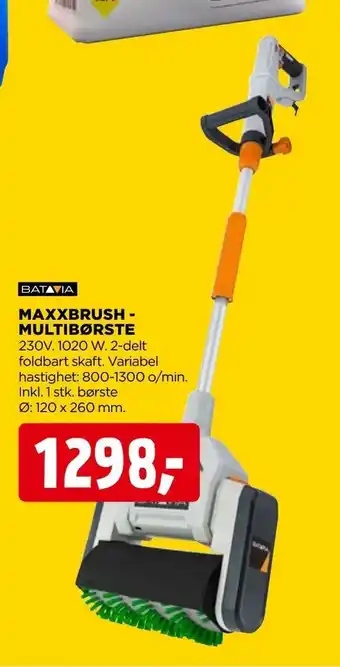 jem & fix Maxxbrush - multibørste tilbud