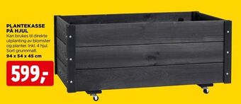 jem & fix Plantekasse på hjul tilbud