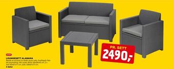 jem & fix Loungesett alabama tilbud