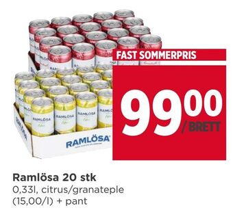 Meny Ramlösa 20 stk. tilbud