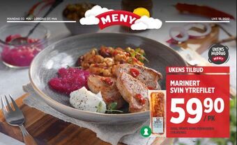 Meny Marinert svin ytrefilet tilbud