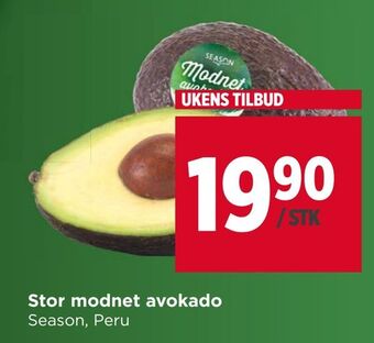 Meny Stor modnet avokado tilbud