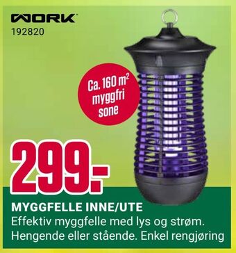Europris Myggfelle inne/ute tilbud
