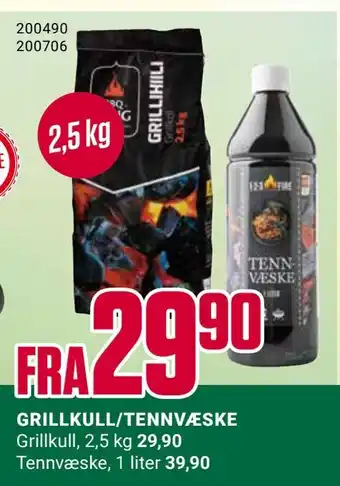 Europris Grillkull/tennvæske tilbud