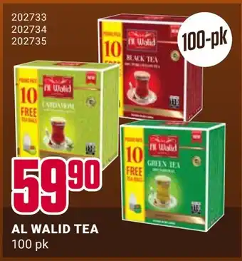 Europris Al walid tea tilbud