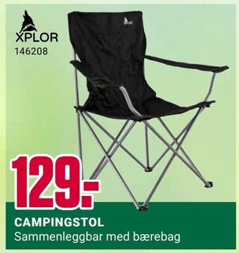 Europris Campingstol tilbud