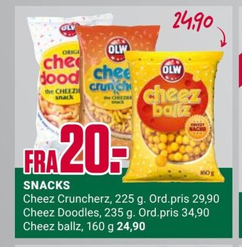 Europris Snacks tilbud